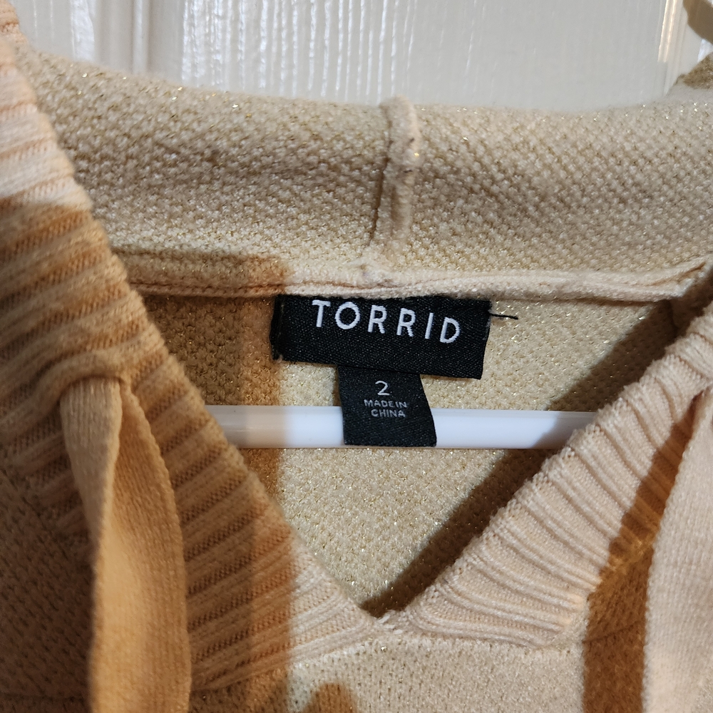 Torrid Tan Knit Pullover - Picture 4 of 4